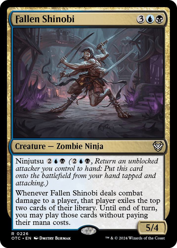 Fallen Shinobi [Commander: Outlaws of Thunder Junction] 226