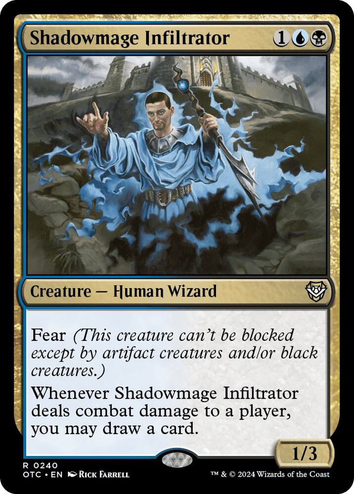 Shadowmage Infiltrator [Commander: Outlaws of Thunder Junction] 240