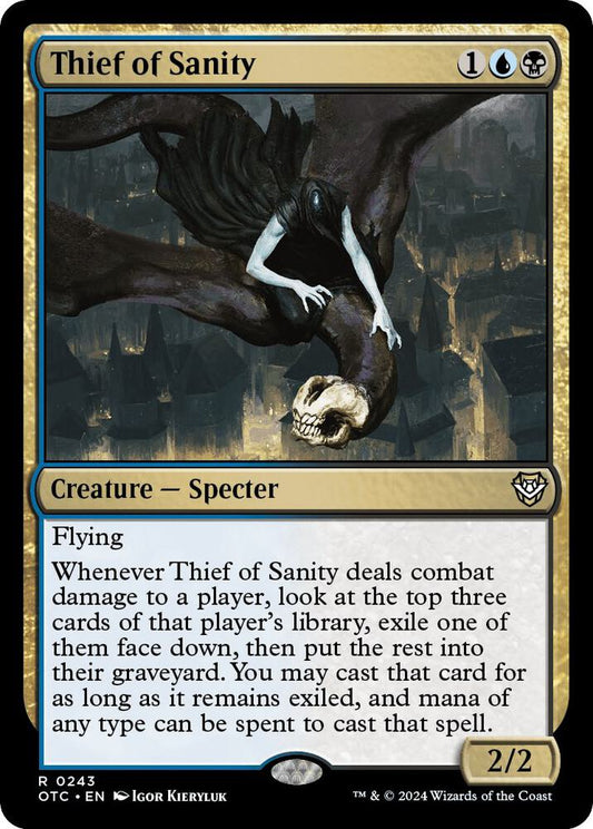 Thief of Sanity [Commander: Outlaws of Thunder Junction] 243