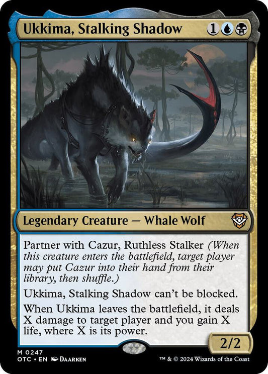 Ukkima, Stalking Shadow [Commander: Outlaws of Thunder Junction] 247