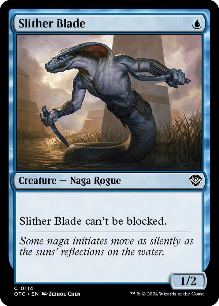 Slither Blade [Commander: Outlaws of Thunder Junction] 114