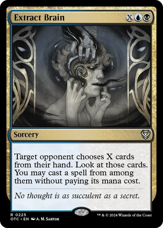 Extract Brain [Commander: Outlaws of Thunder Junction] 225