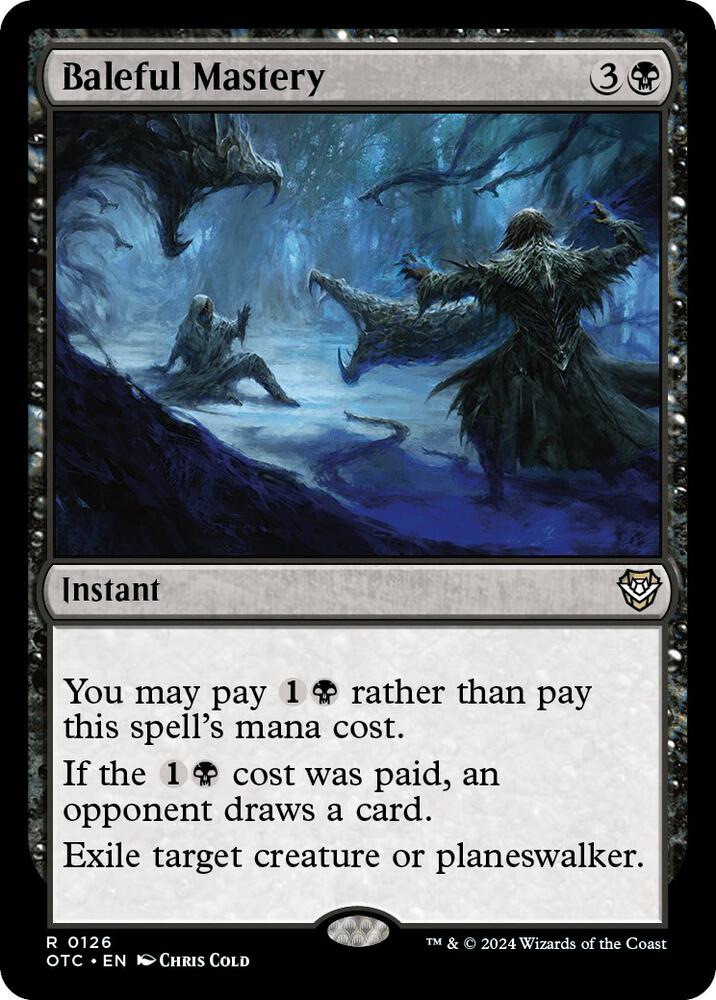 Baleful Mastery [Commander: Outlaws of Thunder Junction] 126