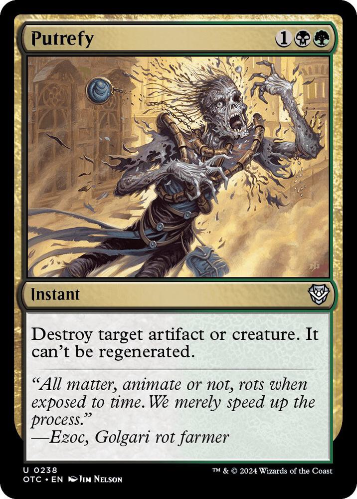 Putrefy [Commander: Outlaws of Thunder Junction] 238