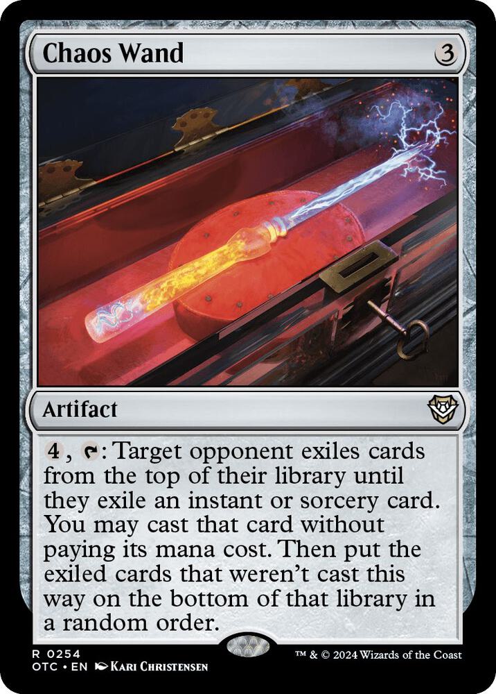 Chaos Wand [Commander: Outlaws of Thunder Junction] 254