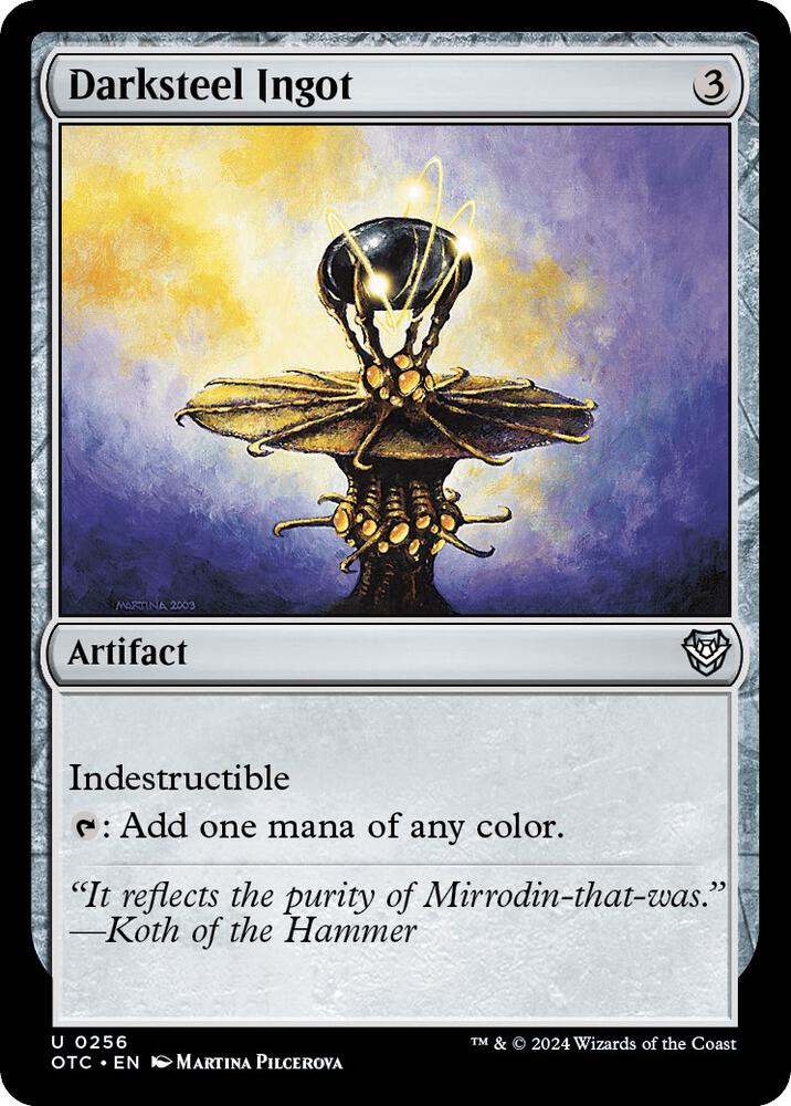 Darksteel Ingot [Commander: Outlaws of Thunder Junction] 256