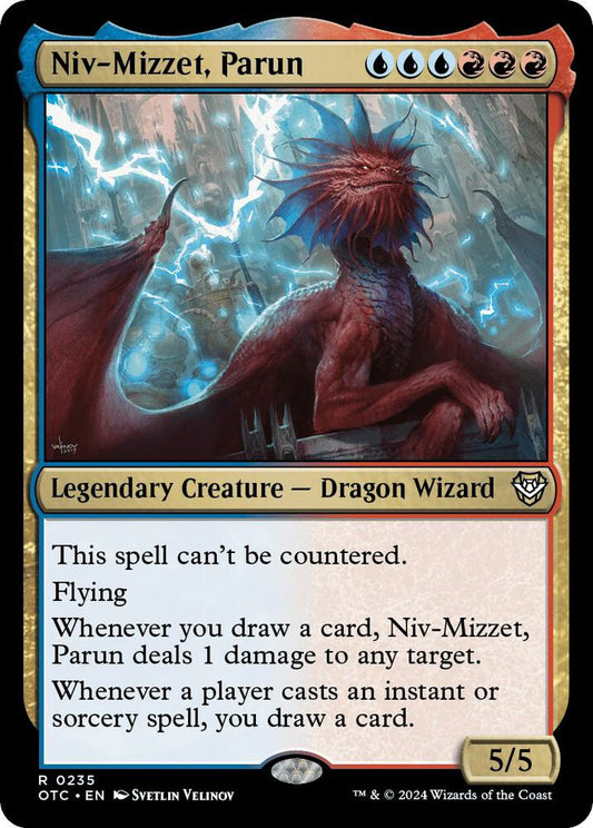 Niv-Mizzet, Parun [Commander: Outlaws of Thunder Junction] 235