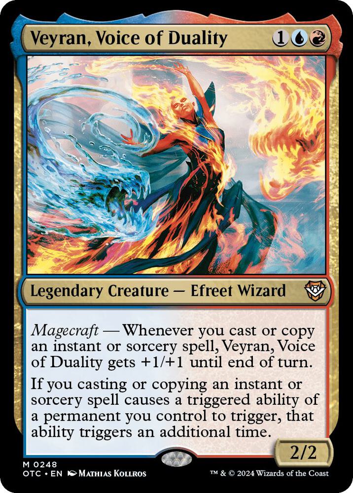 Veyran, Voice of Duality [Commander: Outlaws of Thunder Junction] 248