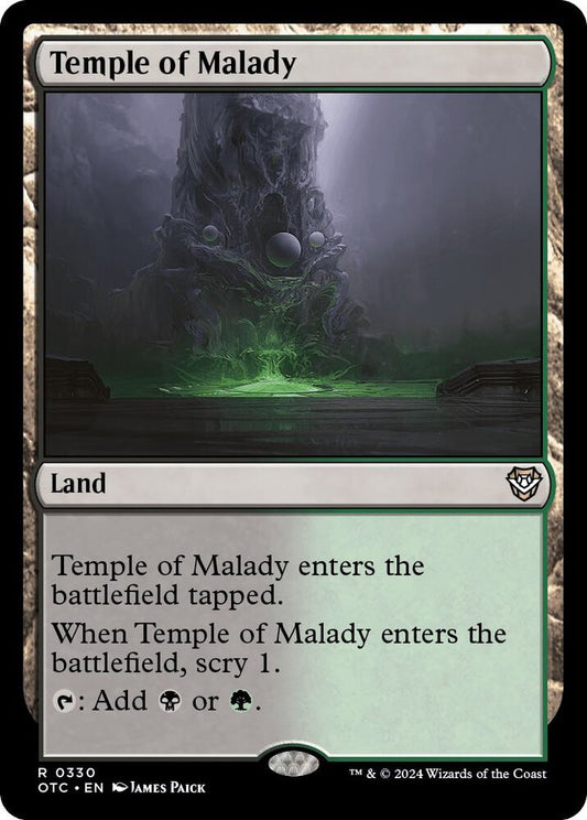 Temple of Malady [Commander: Outlaws of Thunder Junction] 330