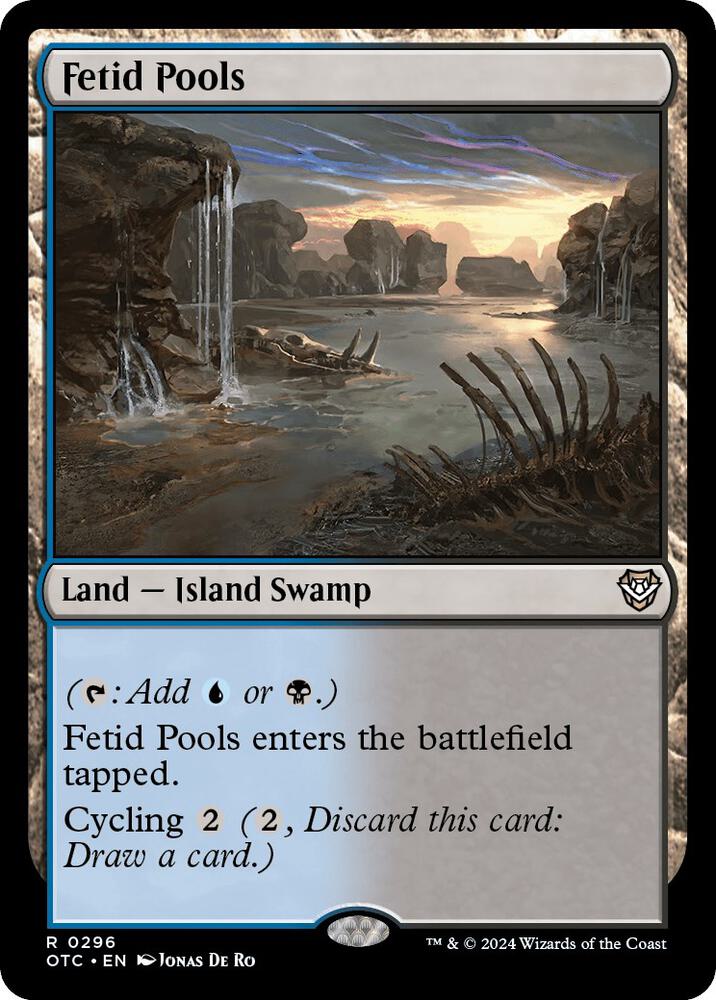 Fetid Pools [Commander: Outlaws of Thunder Junction] 296