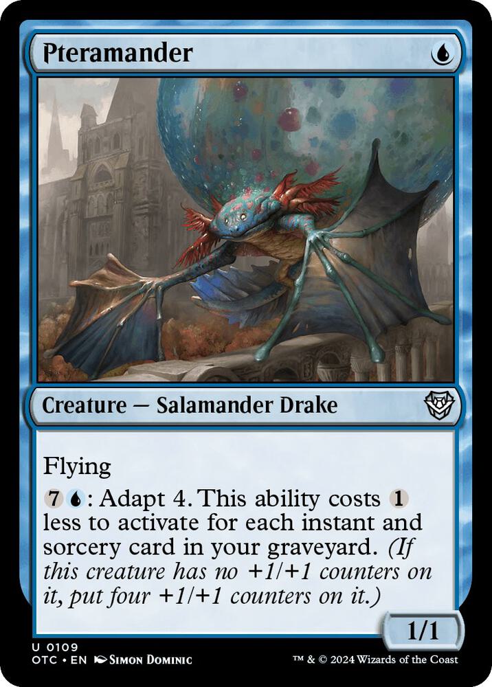 Pteramander [Commander: Outlaws of Thunder Junction] 109