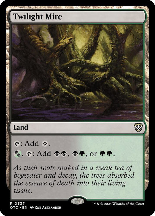 Twilight Mire [Commander: Outlaws of Thunder Junction] 337