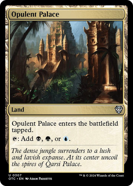 Opulent Palace [Commander: Outlaws of Thunder Junction] 307