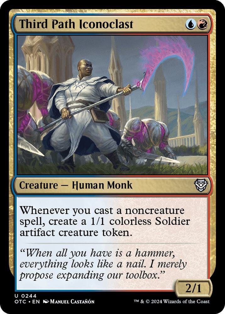 Third Path Iconoclast [Commander: Outlaws of Thunder Junction] 244