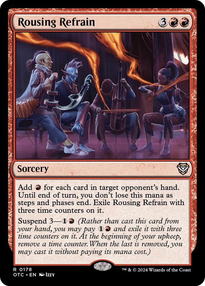 Rousing Refrain [Commander: Outlaws of Thunder Junction] 178