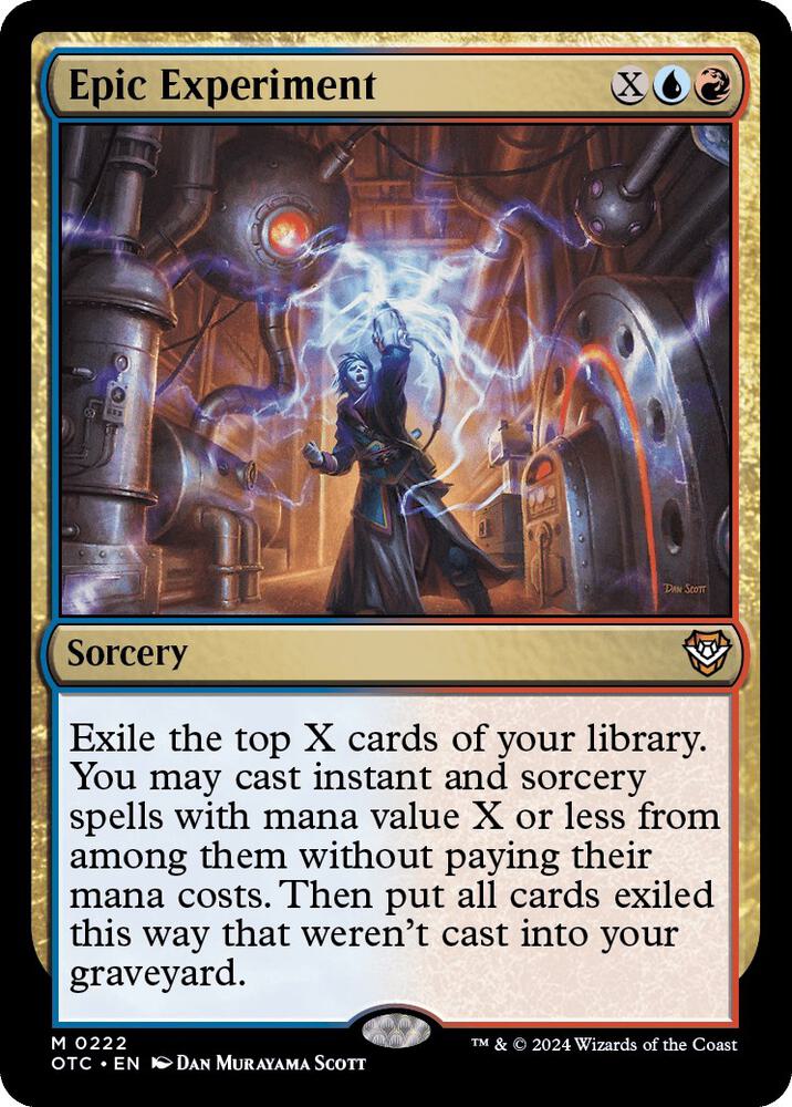 Epic Experiment [Commander: Outlaws of Thunder Junction] 222