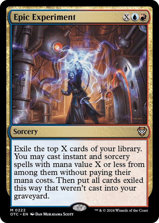 Epic Experiment [Commander: Outlaws of Thunder Junction] 222