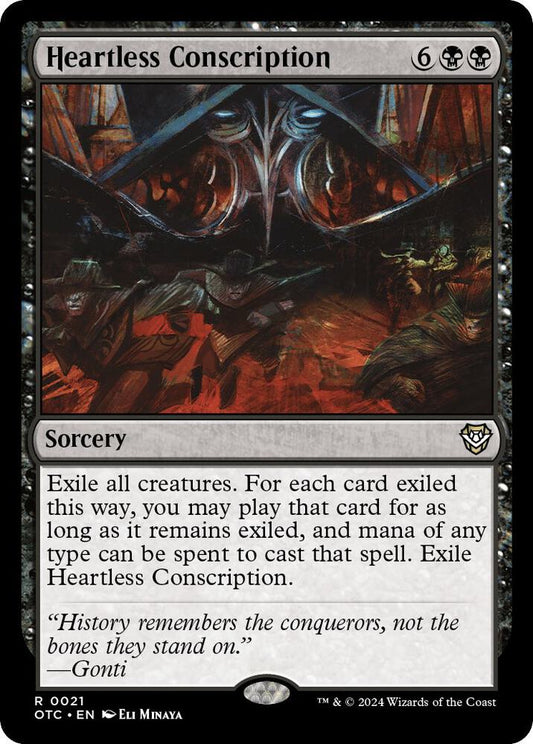 Heartless Conscription [Commander: Outlaws of Thunder Junction] 21