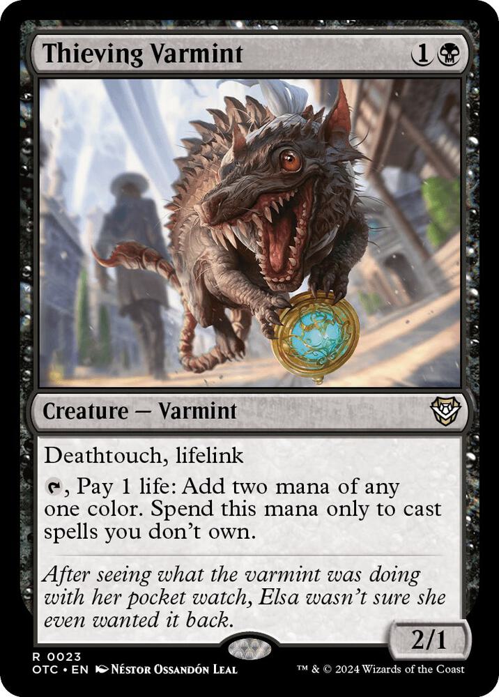 Thieving Varmint [Commander: Outlaws of Thunder Junction] 23