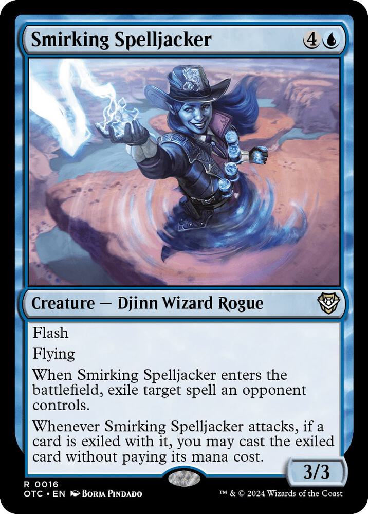 Smirking Spelljacker [Commander: Outlaws of Thunder Junction] 16