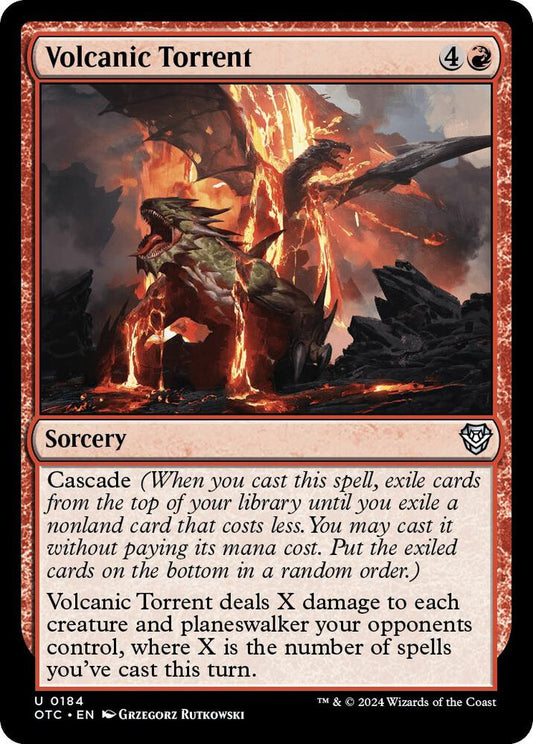 Volcanic Torrent [Commander: Outlaws of Thunder Junction] 184