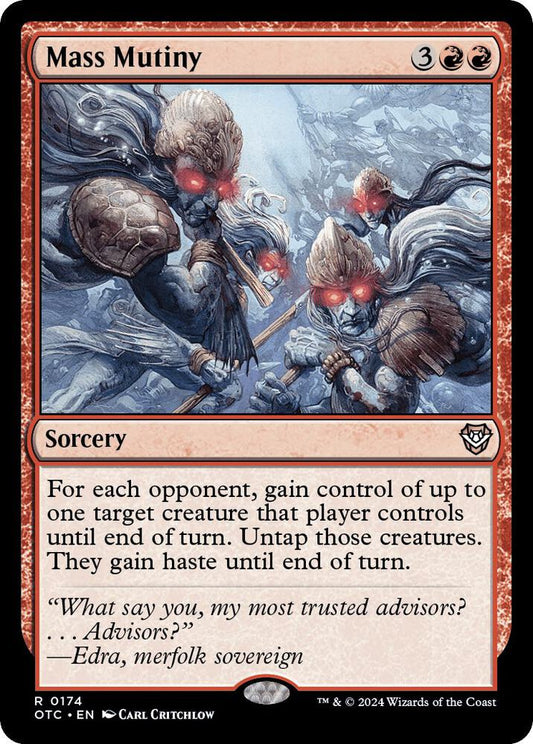 Mass Mutiny [Commander: Outlaws of Thunder Junction] 174