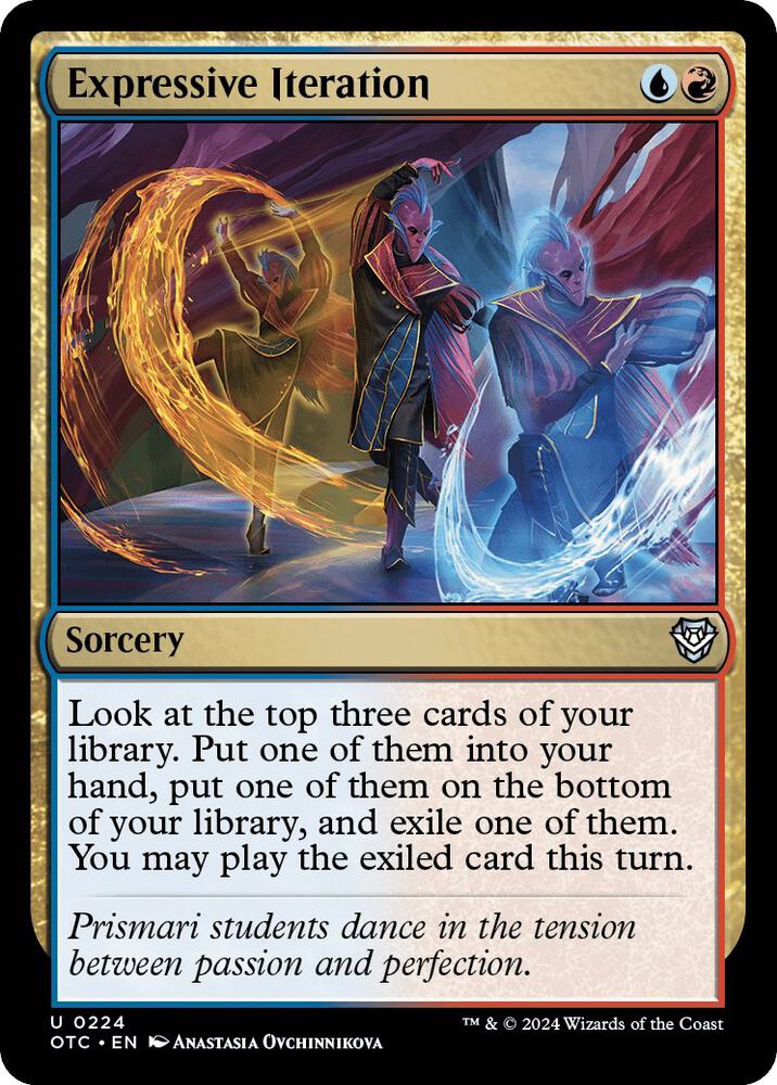 Expressive Iteration [Commander: Outlaws of Thunder Junction] 224