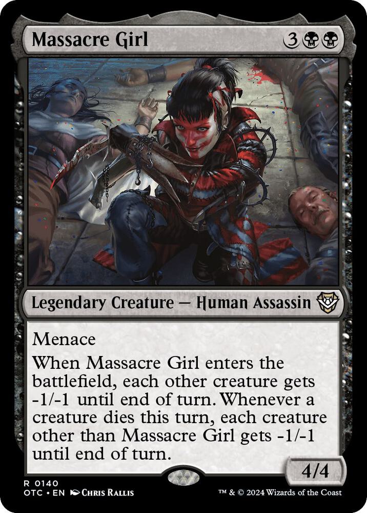 Massacre Girl [Commander: Outlaws of Thunder Junction] 140