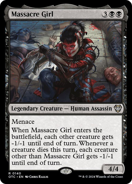Massacre Girl [Commander: Outlaws of Thunder Junction] 140