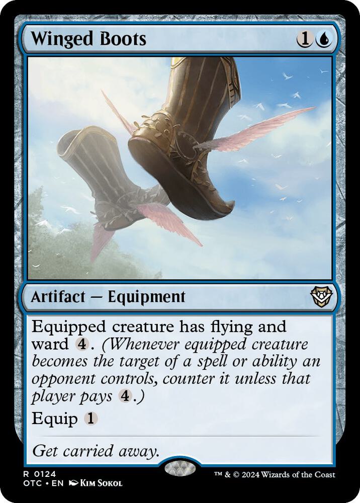Winged Boots [Commander: Outlaws of Thunder Junction] 124