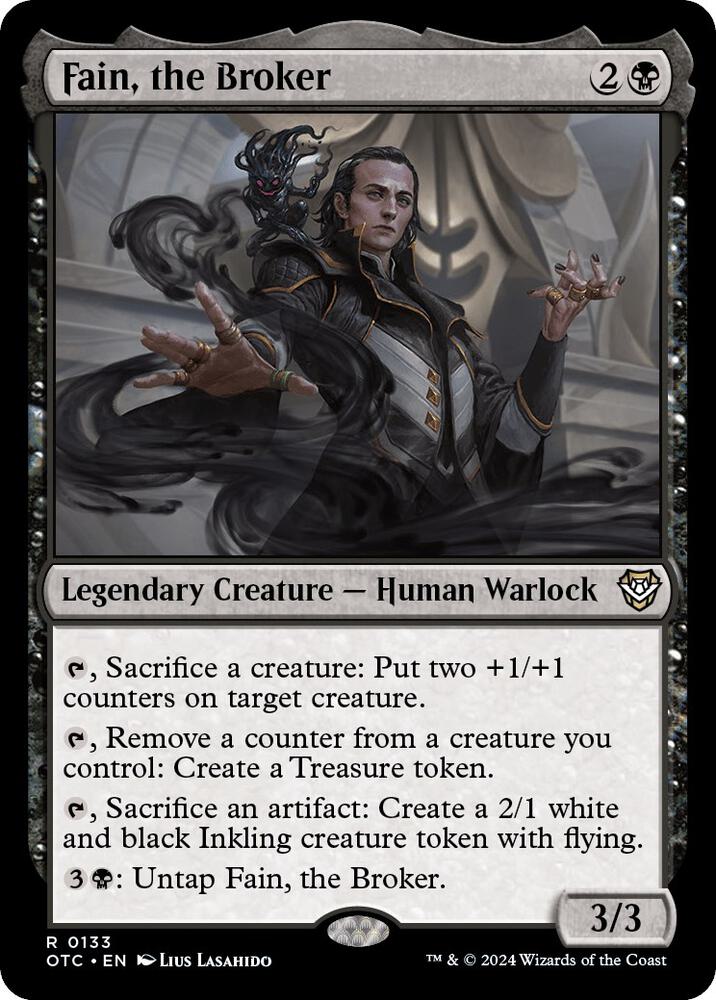 Fain, the Broker [Commander: Outlaws of Thunder Junction] 133