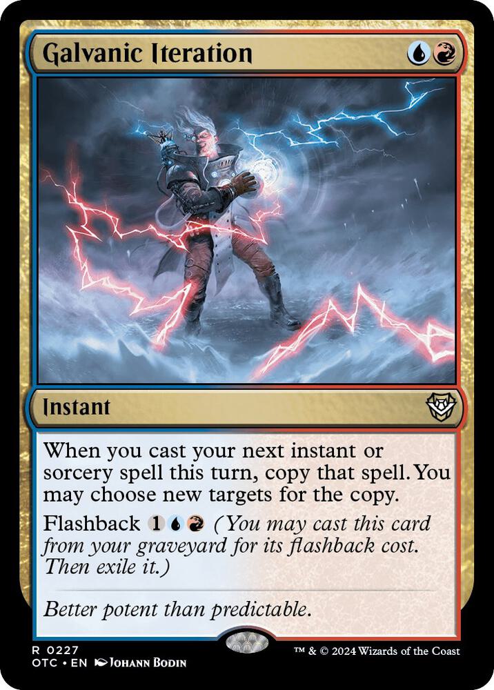 Galvanic Iteration [Commander: Outlaws of Thunder Junction] 227