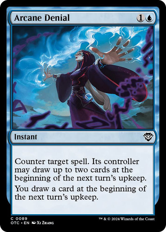 Arcane Denial [Commander: Outlaws of Thunder Junction] 89