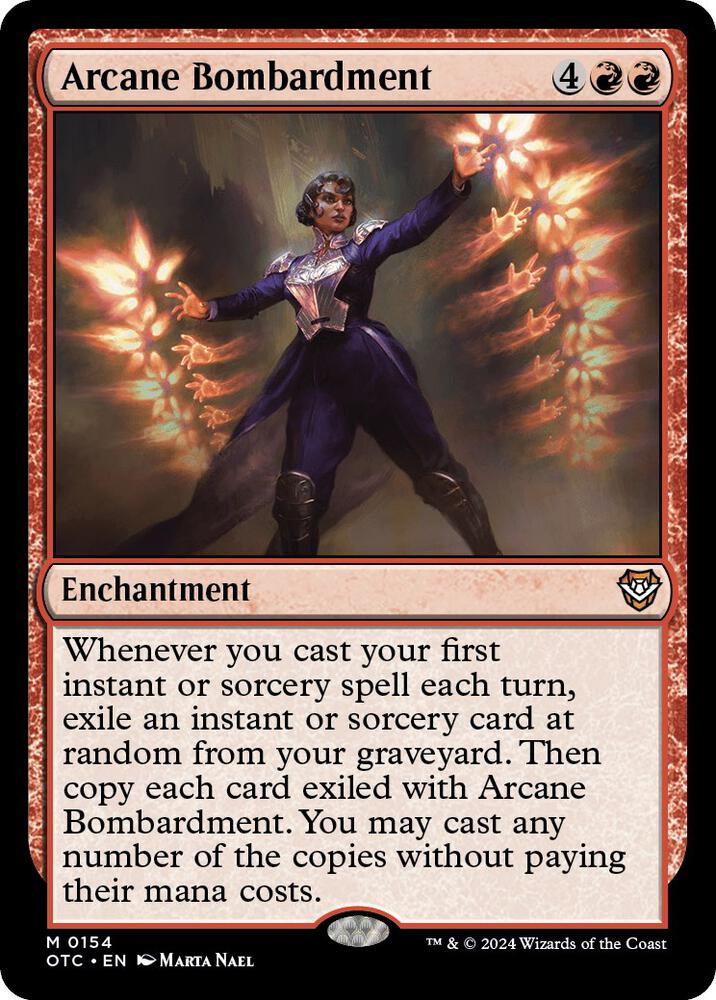 Arcane Bombardment [Commander: Outlaws of Thunder Junction] 154