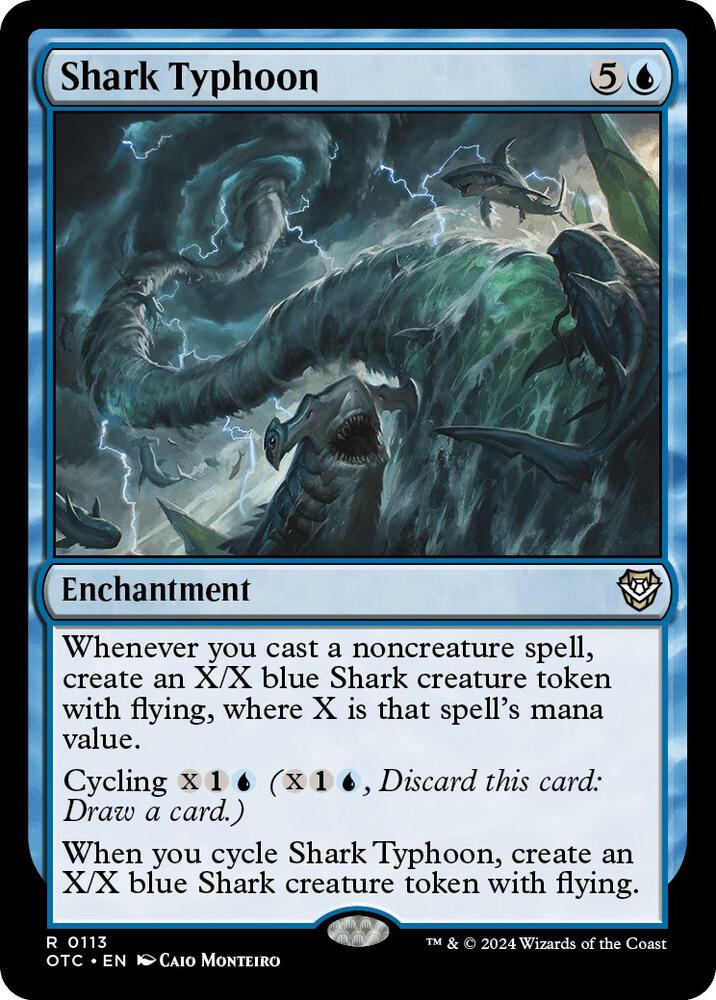 Shark Typhoon [Commander: Outlaws of Thunder Junction] 113