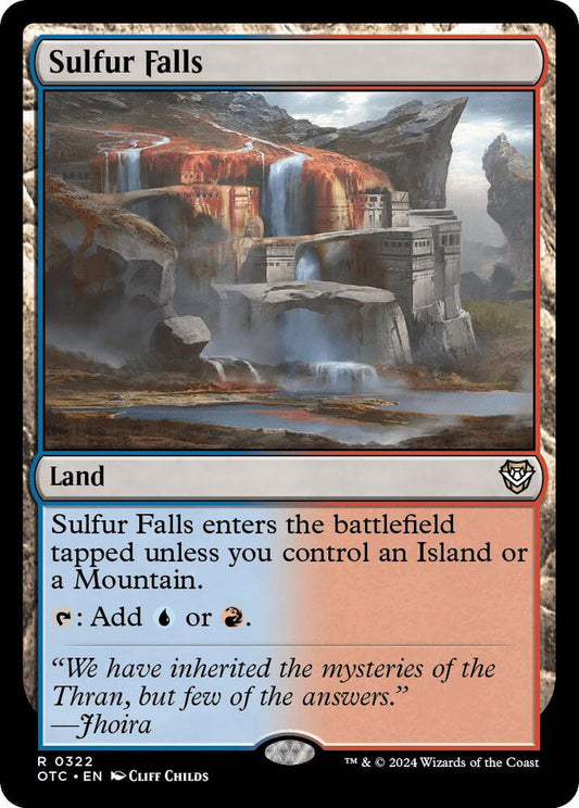 Sulfur Falls [Commander: Outlaws of Thunder Junction] 322