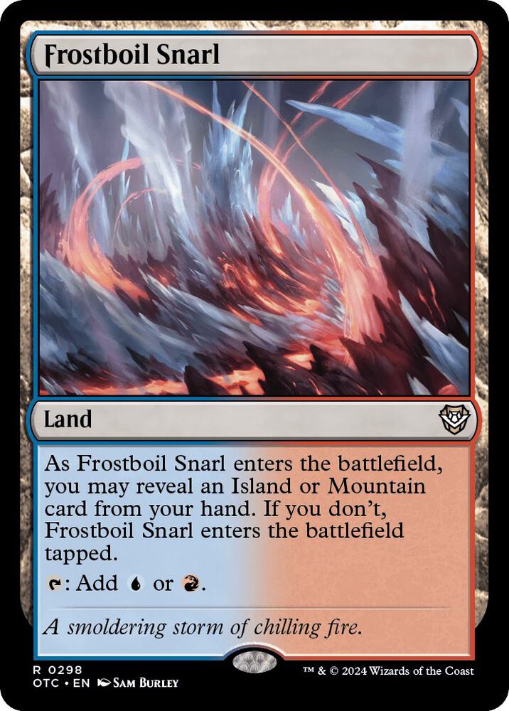 Frostboil Snarl [Commander: Outlaws of Thunder Junction] 298