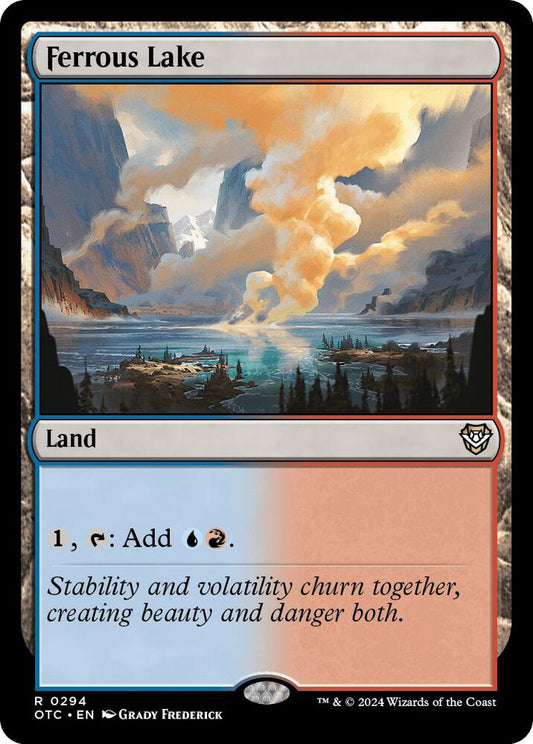 Ferrous Lake [Commander: Outlaws of Thunder Junction] 294
