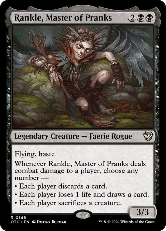 Rankle, Master of Pranks [Commander: Outlaws of Thunder Junction] 148