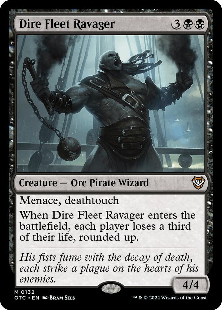 Dire Fleet Ravager [Commander: Outlaws of Thunder Junction] 132
