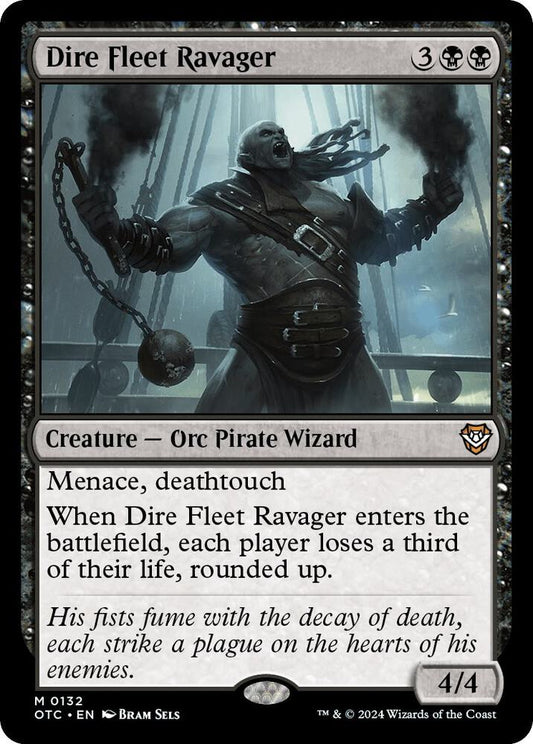 Dire Fleet Ravager [Commander: Outlaws of Thunder Junction] 132