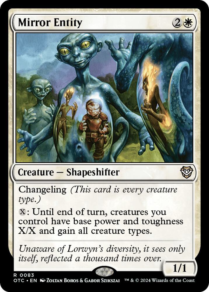 Mirror Entity [Commander: Outlaws of Thunder Junction] 83
