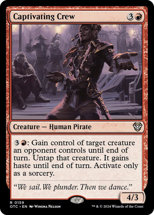 Captivating Crew [Commander: Outlaws of Thunder Junction] 159