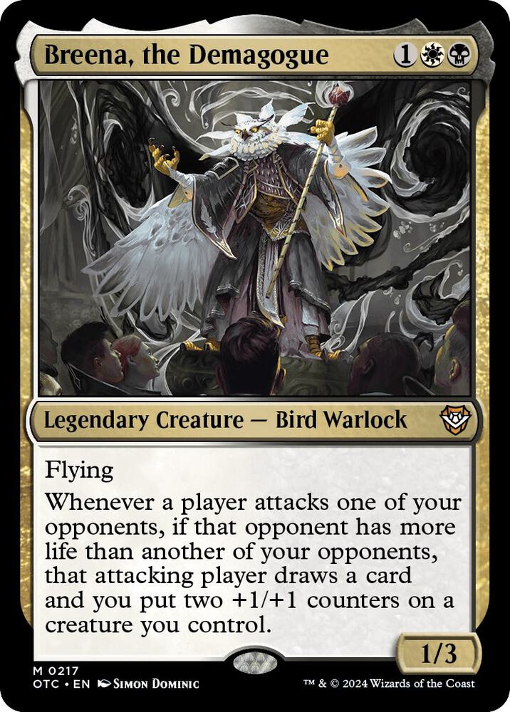 Breena, the Demagogue [Commander: Outlaws of Thunder Junction] 217