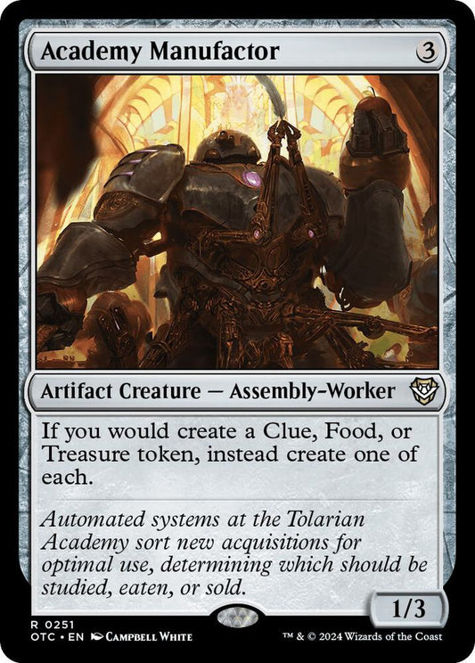Academy Manufactor [Commander: Outlaws of Thunder Junction] 251