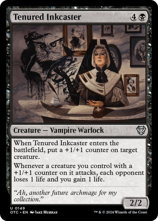 Tenured Inkcaster [Commander: Outlaws of Thunder Junction] 149