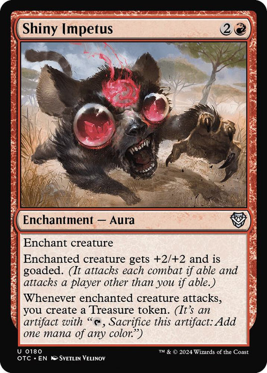 Shiny Impetus [Commander: Outlaws of Thunder Junction] 180