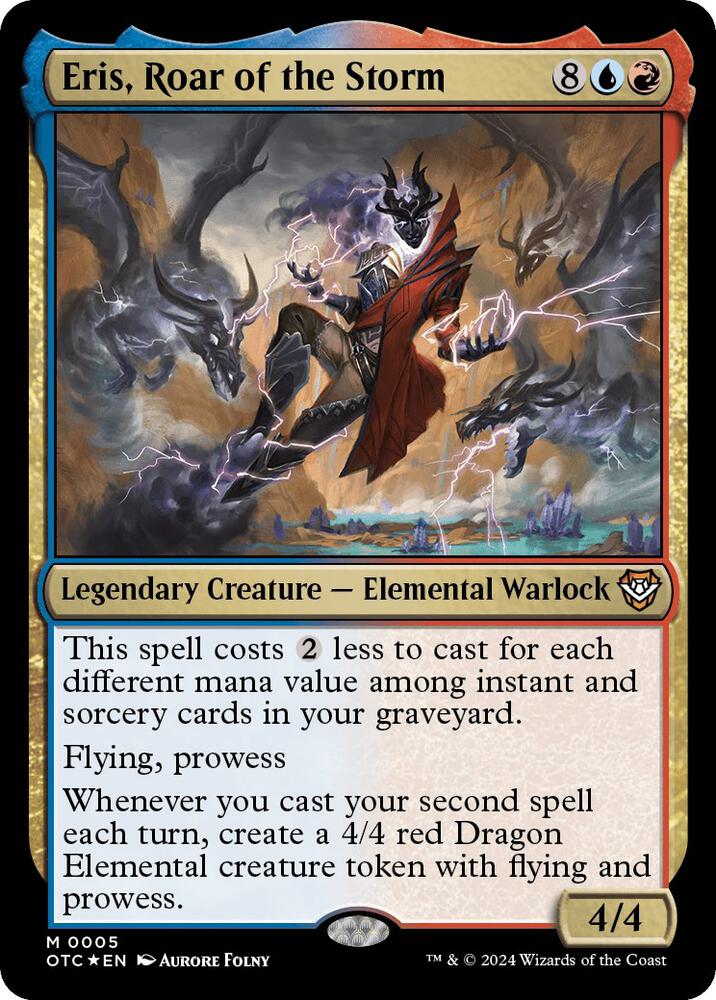 Eris, Roar of the Storm [Commander: Outlaws of Thunder Junction] 5
