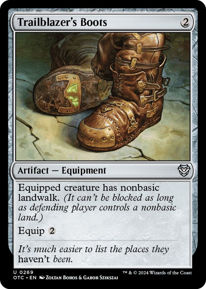 Trailblazer's Boots [Commander: Outlaws of Thunder Junction] 269