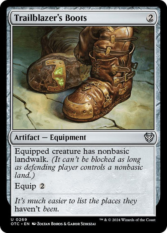 Trailblazer's Boots [Commander: Outlaws of Thunder Junction] 269